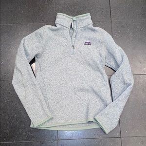 Small 1/4 zip better sweater